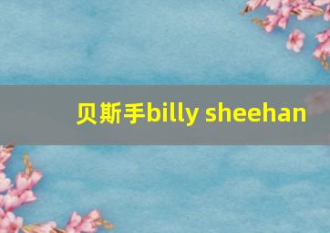 贝斯手billy sheehan